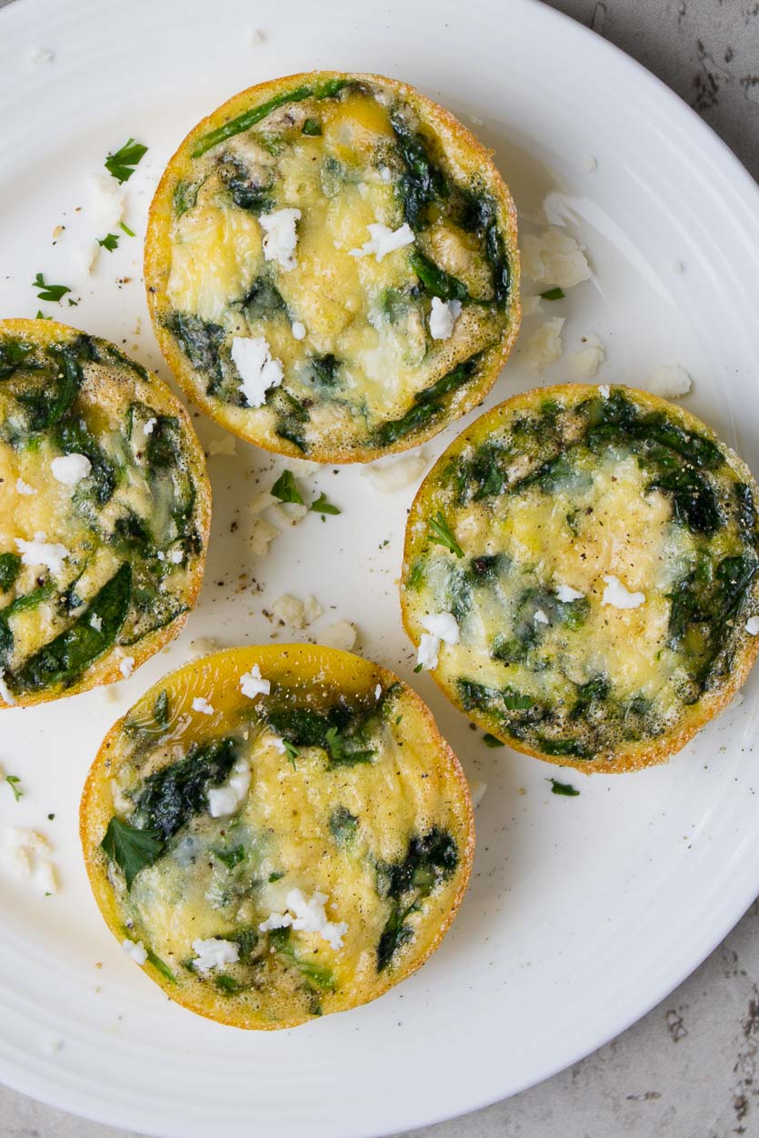 Spinach Egg Muffins
